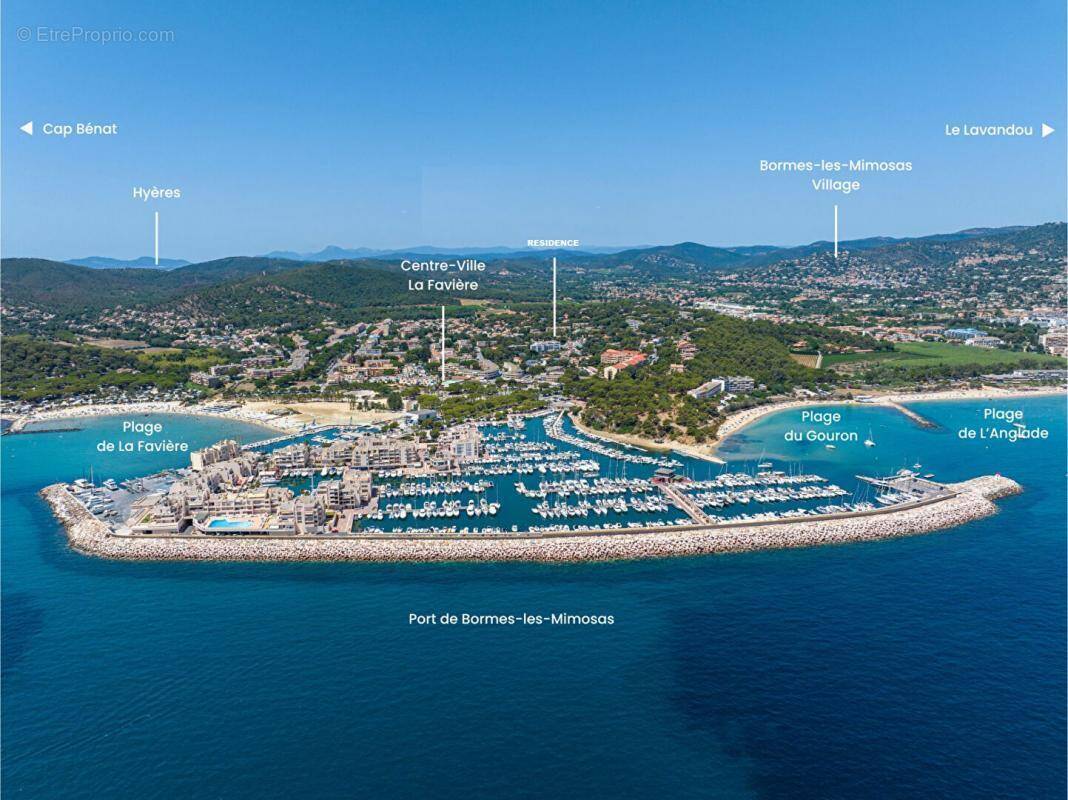 Appartement à BORMES-LES-MIMOSAS