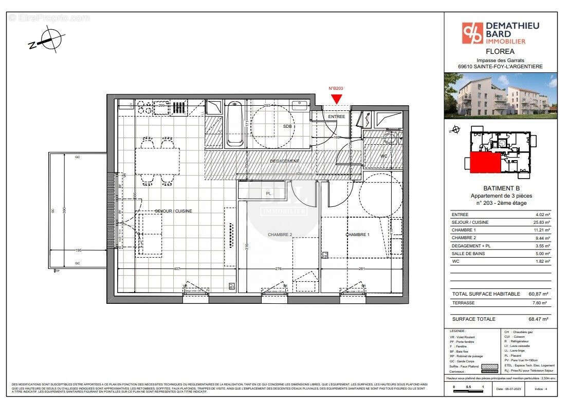 Appartement à SAINTE-FOY-L&#039;ARGENTIERE