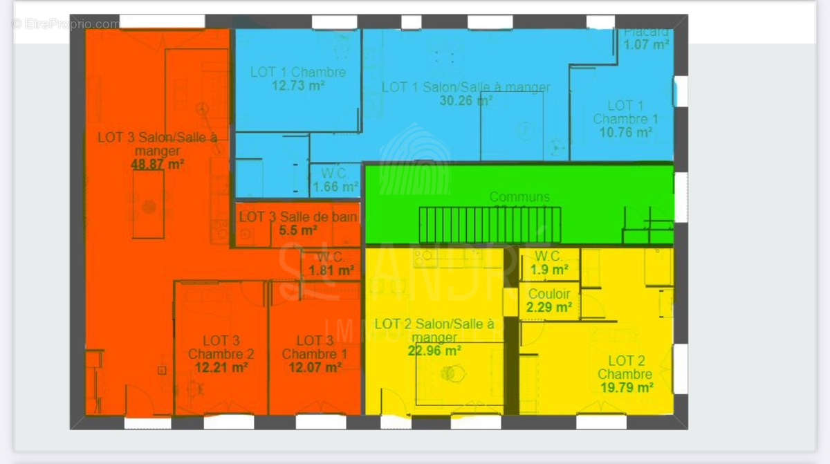 Appartement à BEAUREPAIRE
