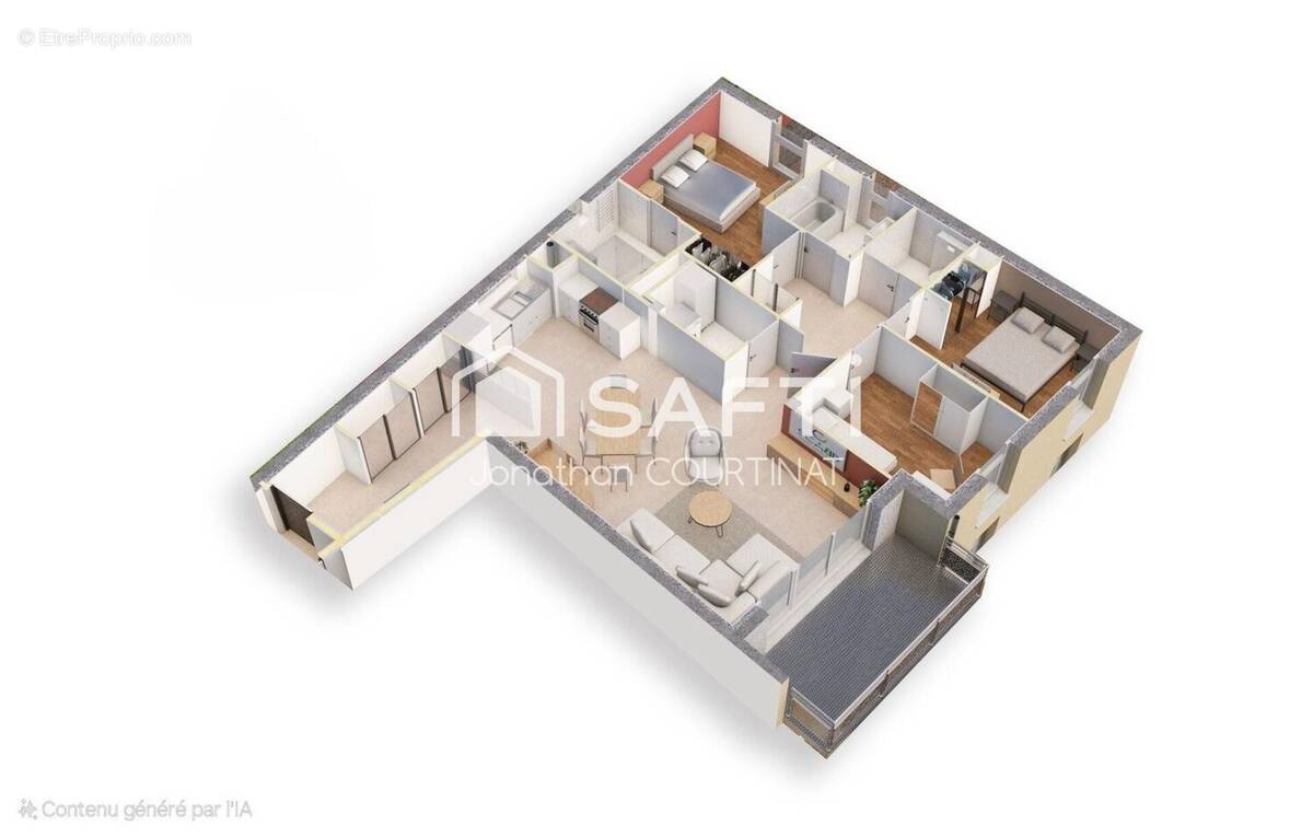 Photo 1 - Appartement à PARAY-LE-MONIAL
