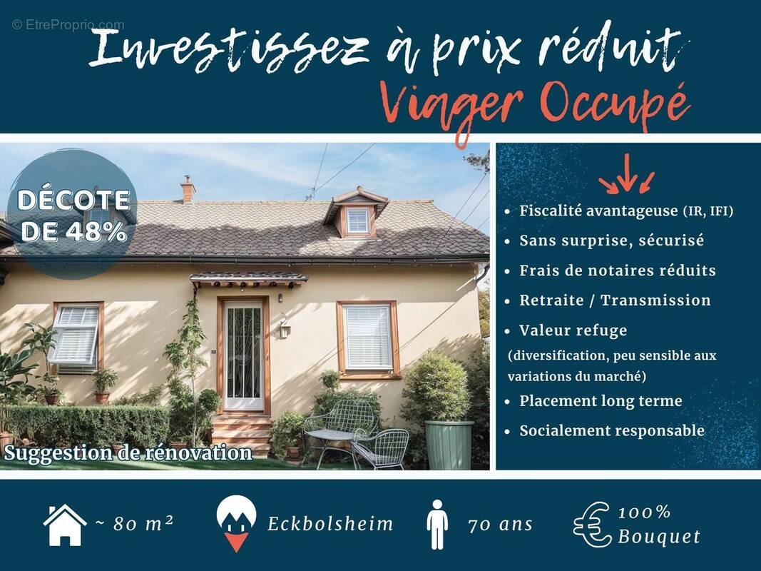 Maison à ECKBOLSHEIM
