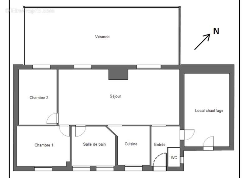 Maison à LANDELEAU