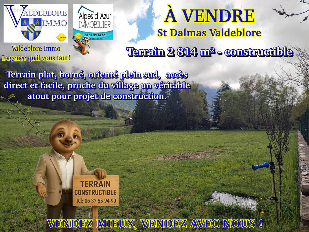Terrain à VALDEBLORE