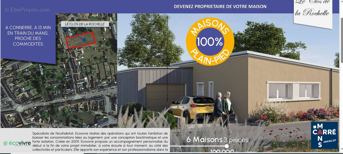 Maison à CONNERRE