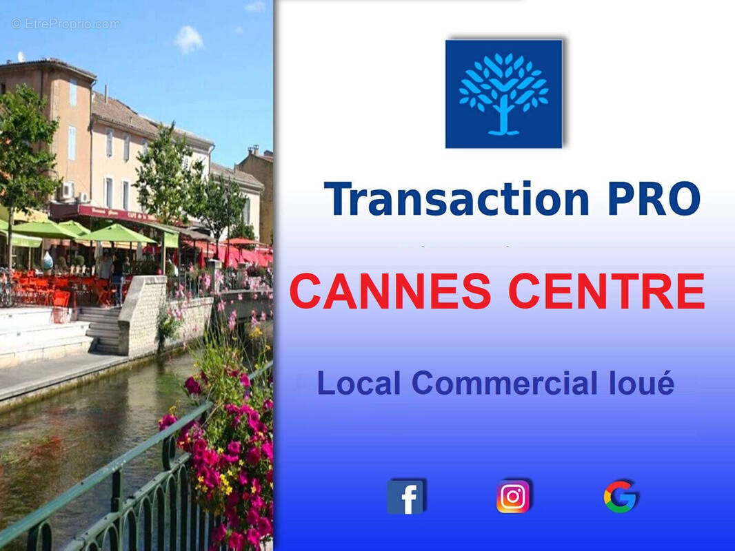 Commerce à CANNES