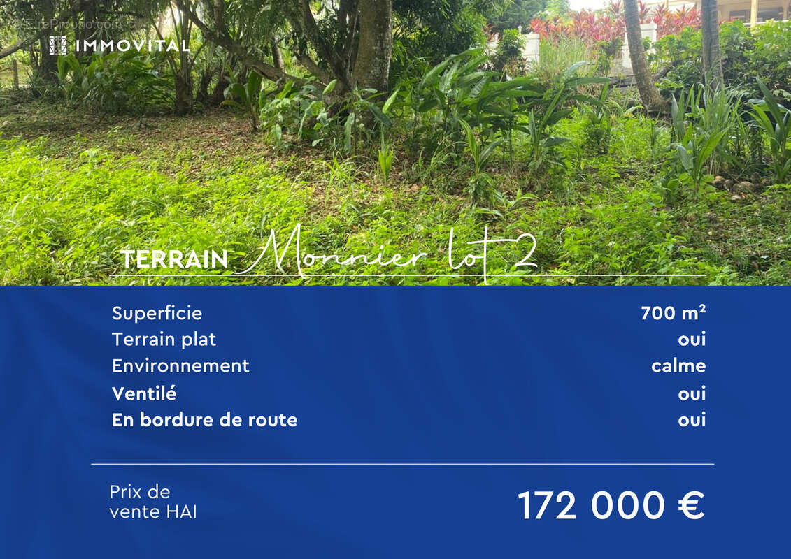 Terrain à LAMENTIN