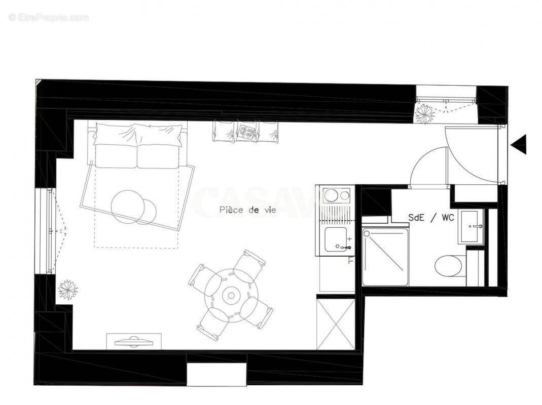 Appartement à TASSIN-LA-DEMI-LUNE
