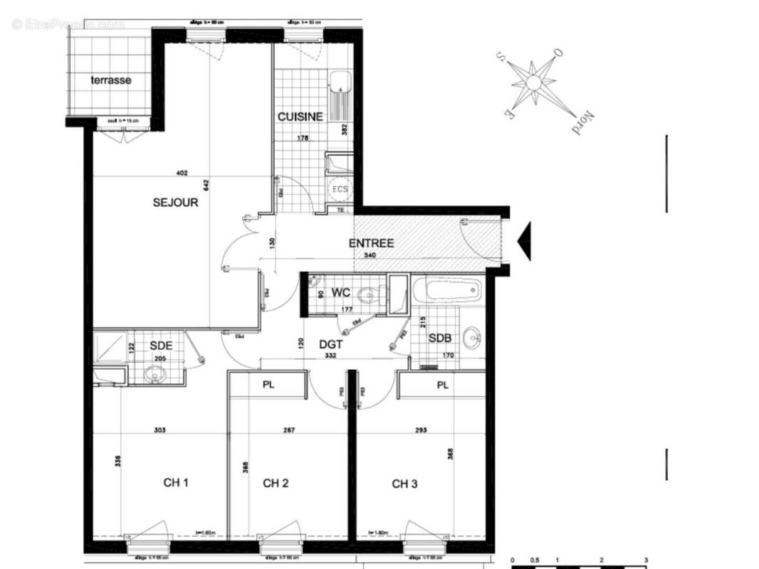Appartement à VERSAILLES