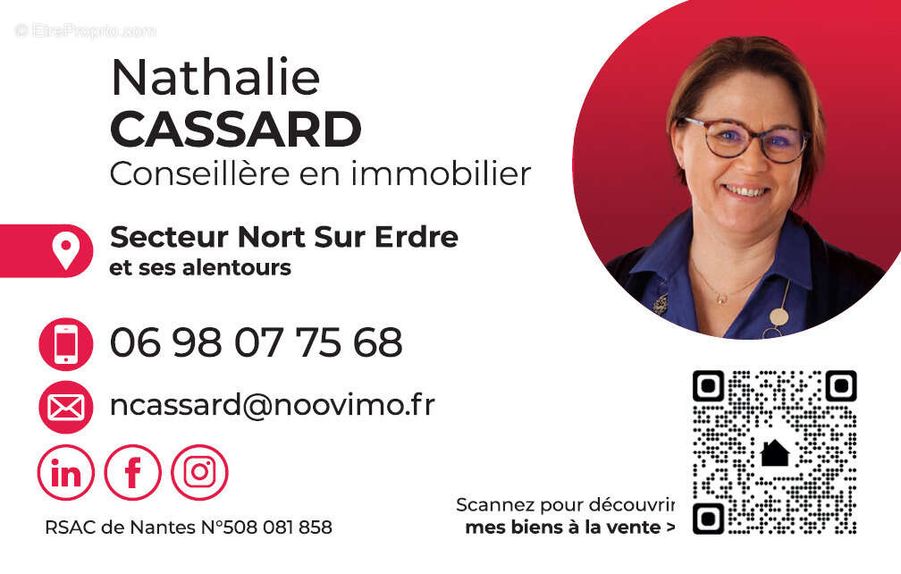 Appartement à NORT-SUR-ERDRE
