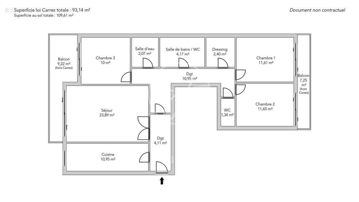 Appartement à PARIS-15E