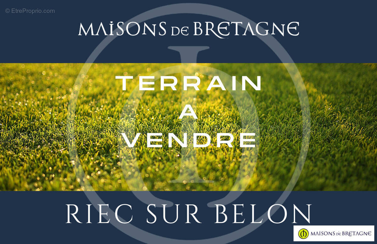 Terrain à RIEC-SUR-BELON