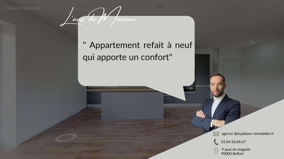 Appartement à SAINTE-SUZANNE