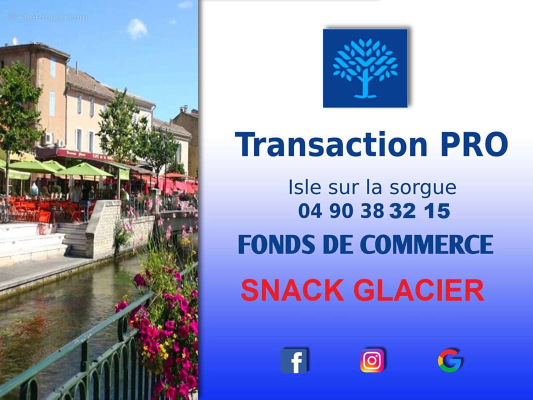 Commerce à FONTAINE-DE-VAUCLUSE