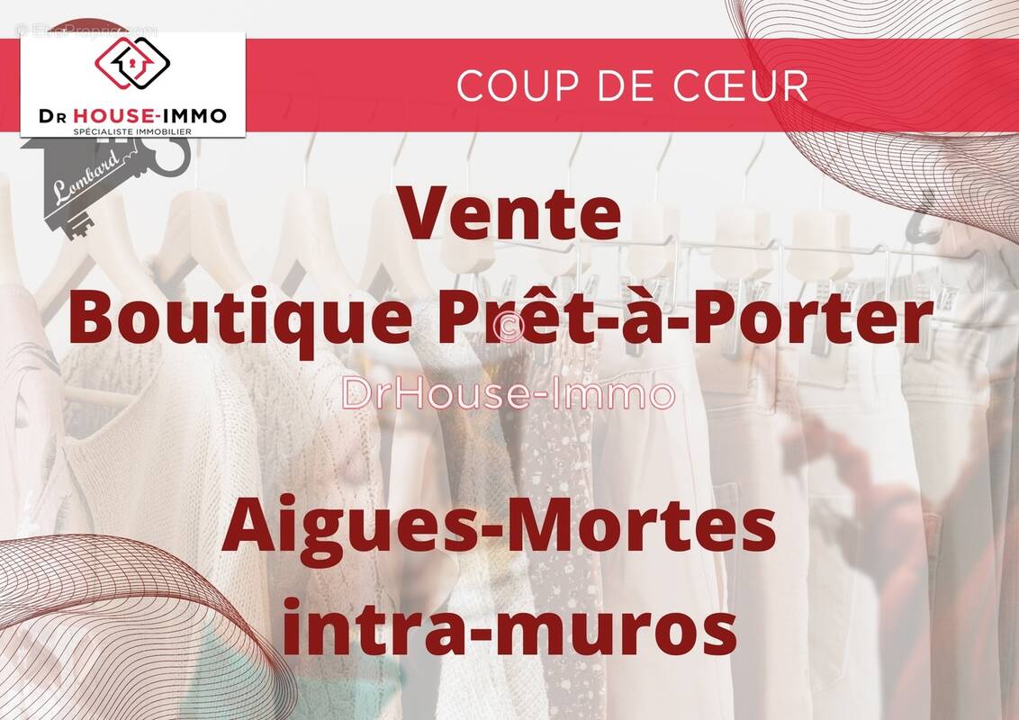 Commerce à AIGUES-MORTES