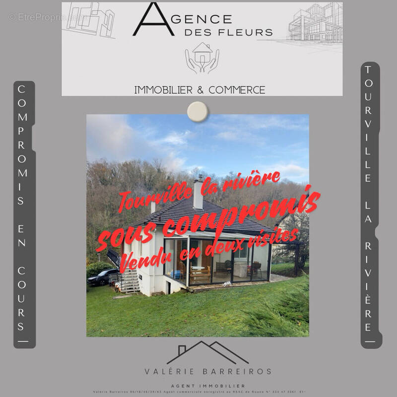 Maison à TOURVILLE-LA-RIVIERE