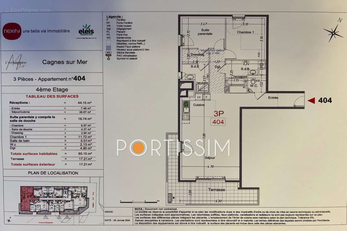 Appartement à CAGNES-SUR-MER
