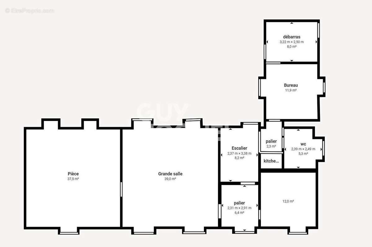 Appartement à BRUYERES-LE-CHATEL