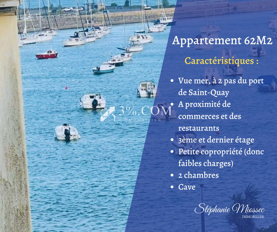 Appartement à SAINT-QUAY-PORTRIEUX