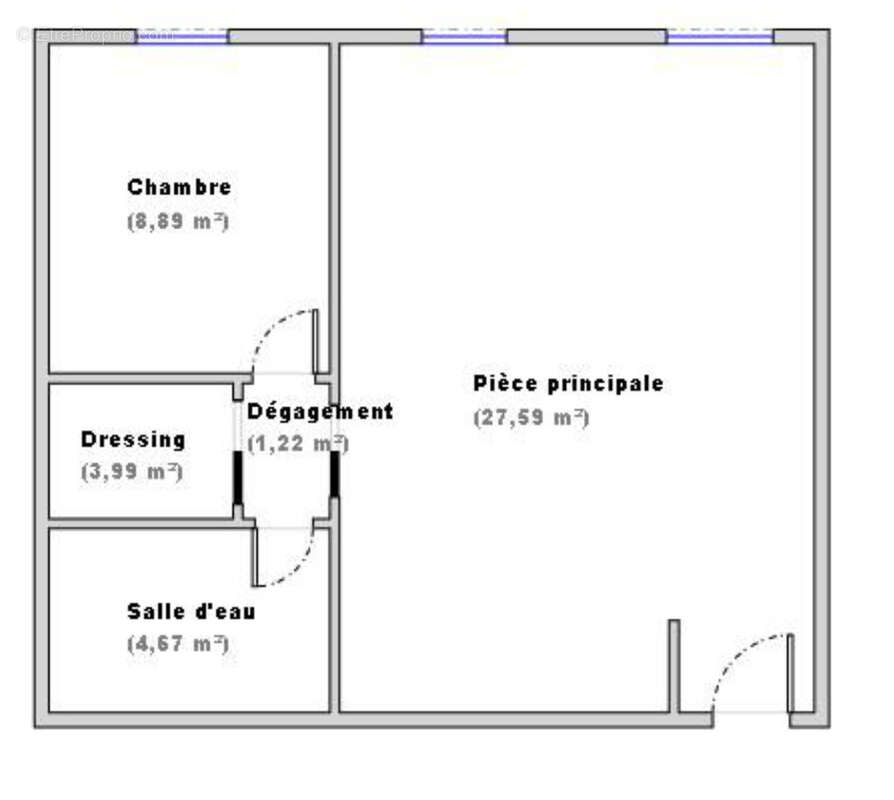 Appartement à LYON-1E