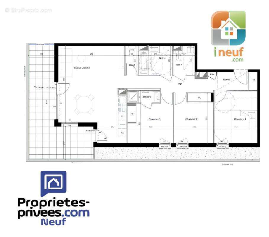 Appartement à THONON-LES-BAINS