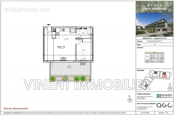 Appartement à ALLAN
