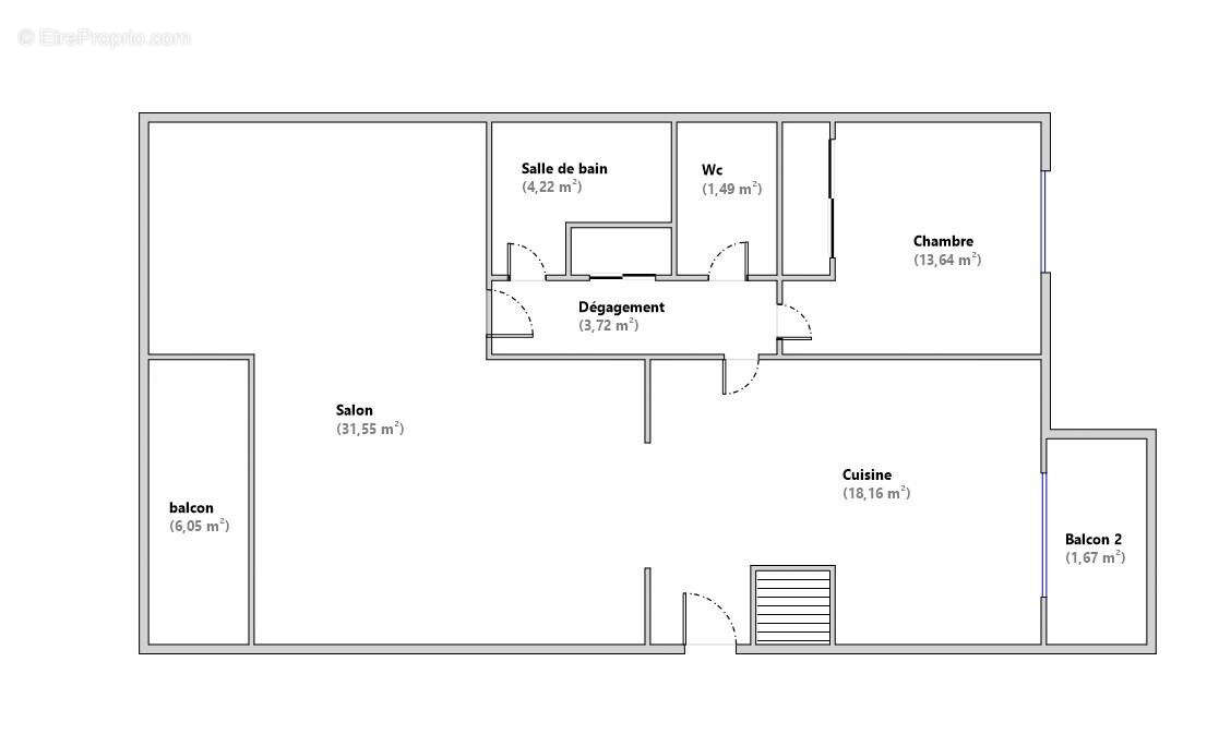 Appartement à LYON-5E
