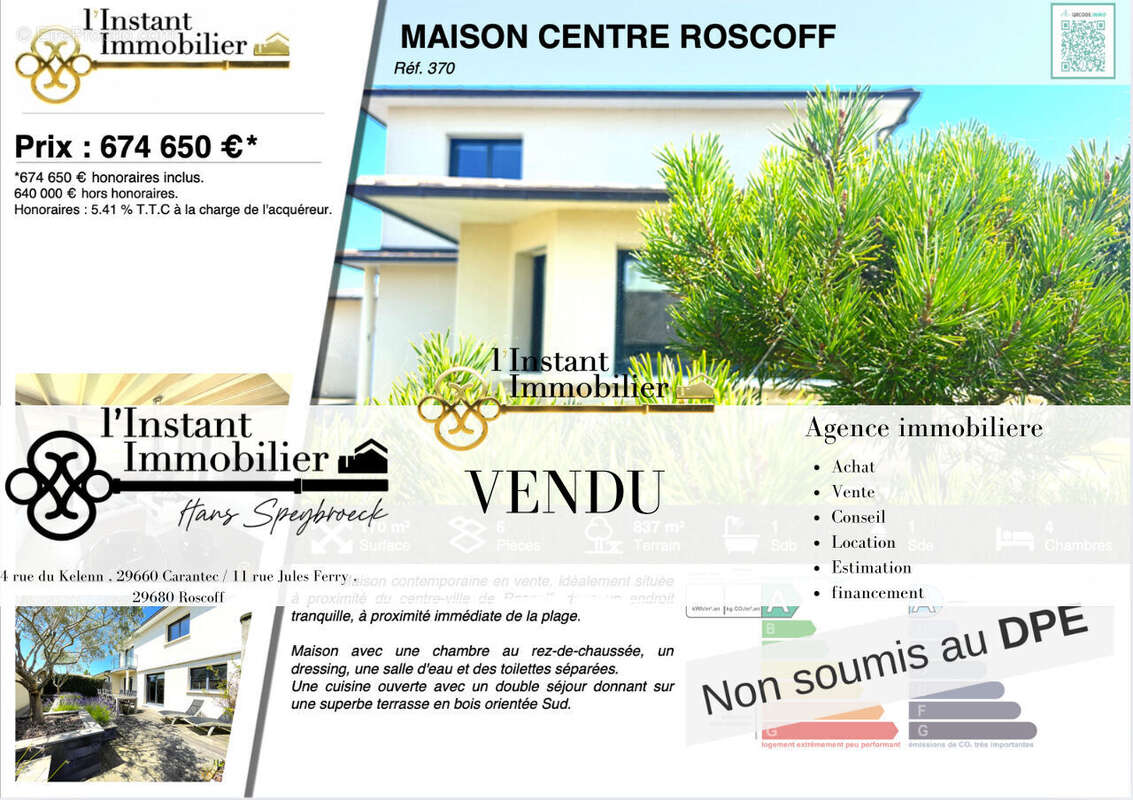 Maison à ROSCOFF