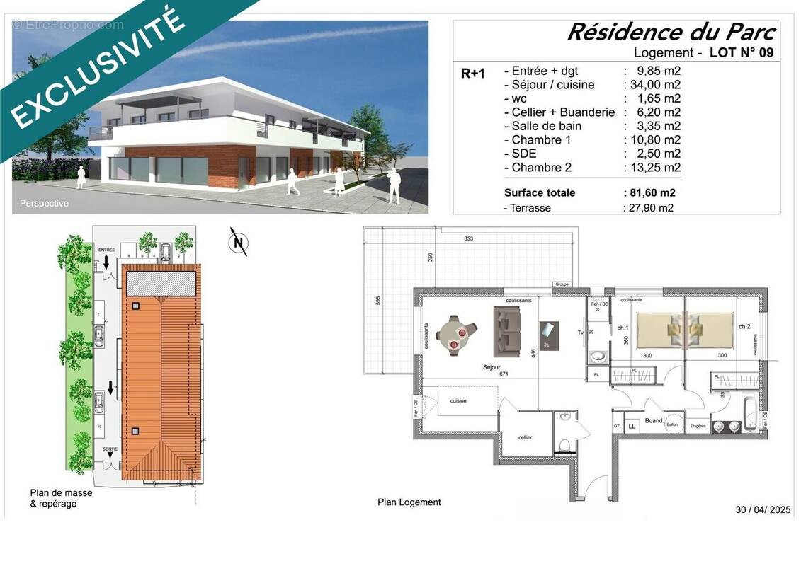 Photo 1 - Appartement à DREMIL-LAFAGE