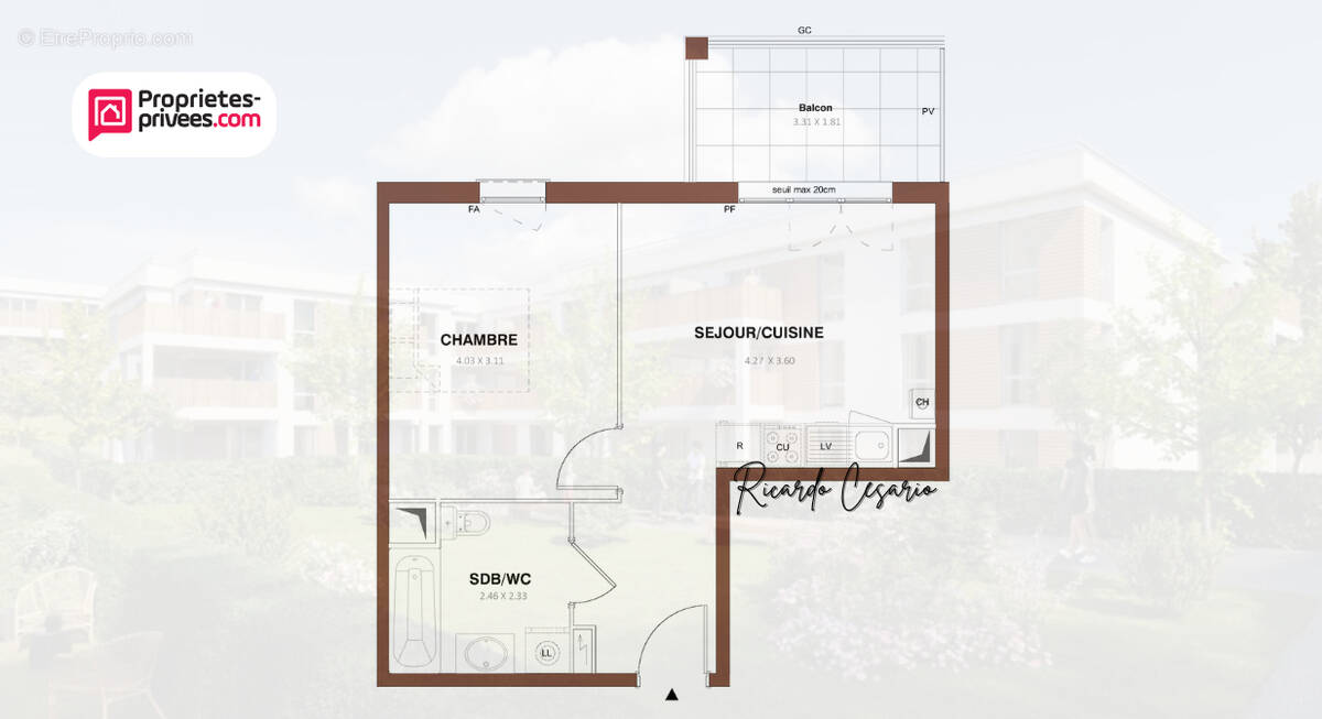 Appartement à PONTIVY