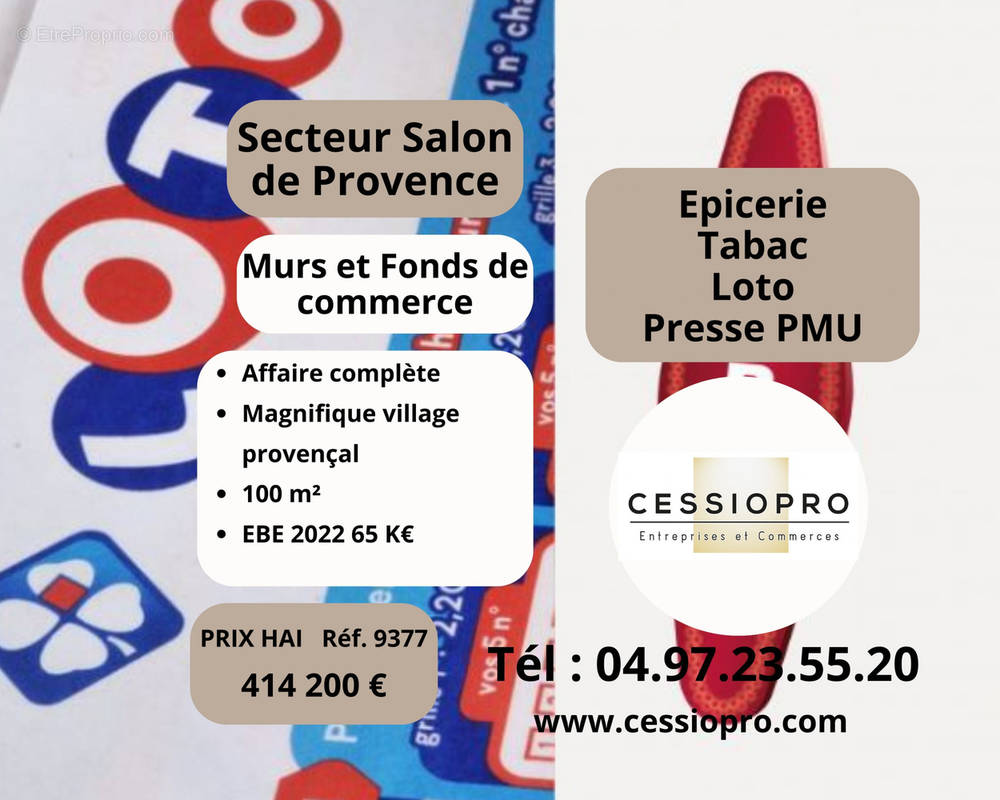 Commerce à SALON-DE-PROVENCE