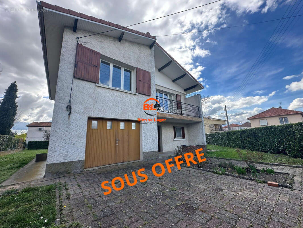 A VENDRE MAISON 3 CHAMBRES PONT DU CHATEAU BSLE - Maison à PONT-DU-CHATEAU