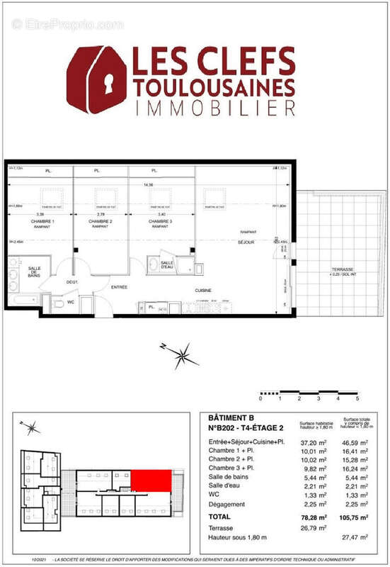 Appartement à PLAISANCE-DU-TOUCH