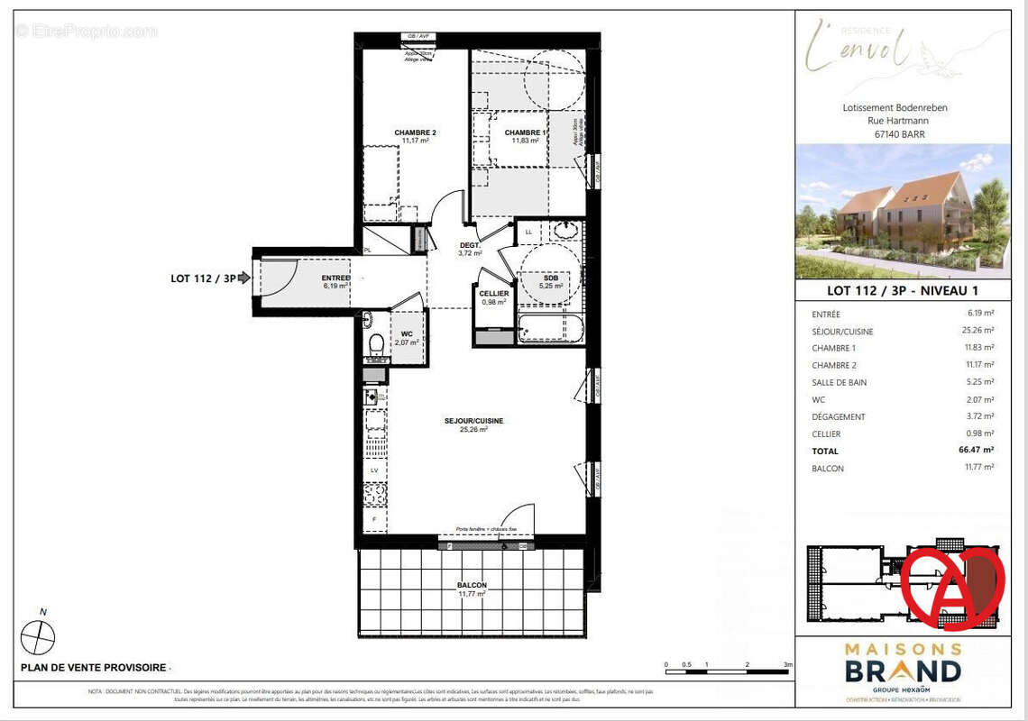 Appartement à BARR