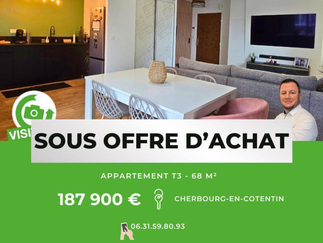 Appartement à CHERBOURG-OCTEVILLE