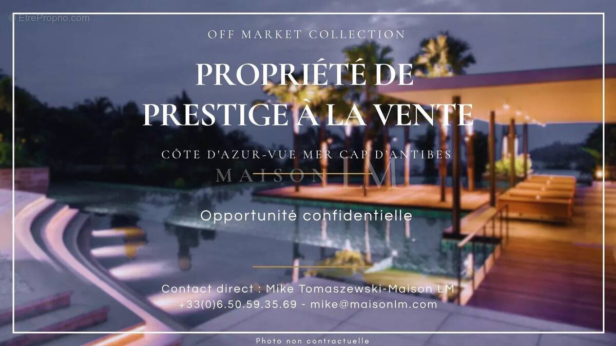 Maison à ANTIBES