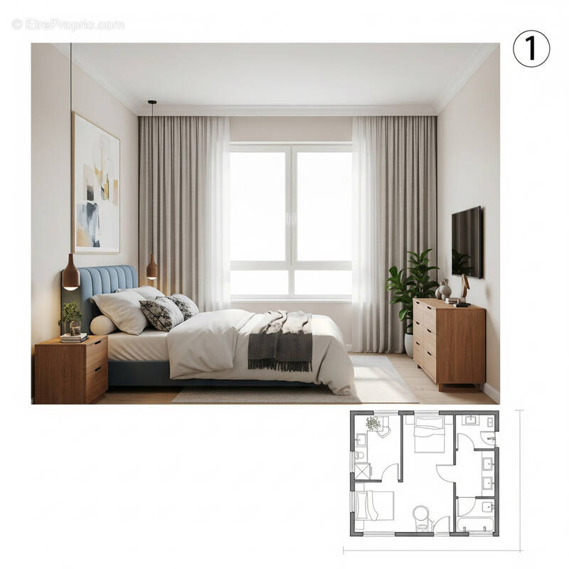 Appartement à RUEIL-MALMAISON