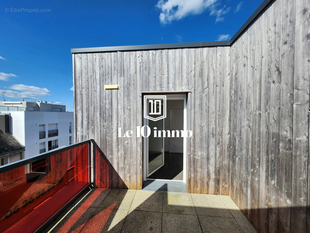 Terrasse - Appartement à NANTES