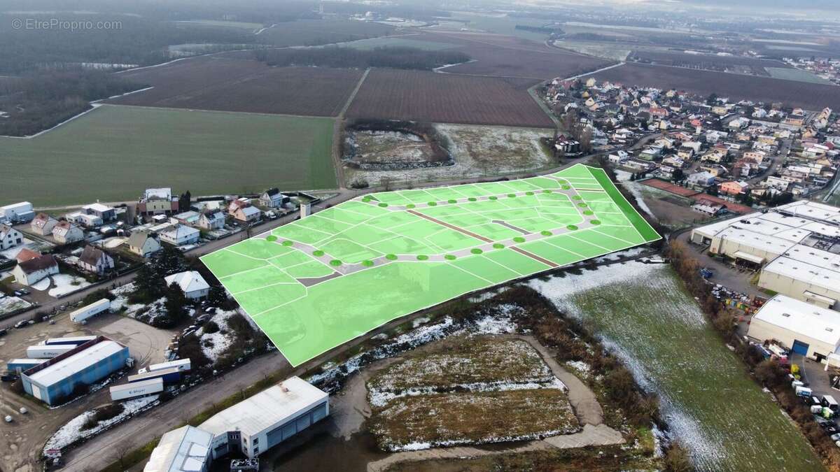 Terrain à ENSISHEIM