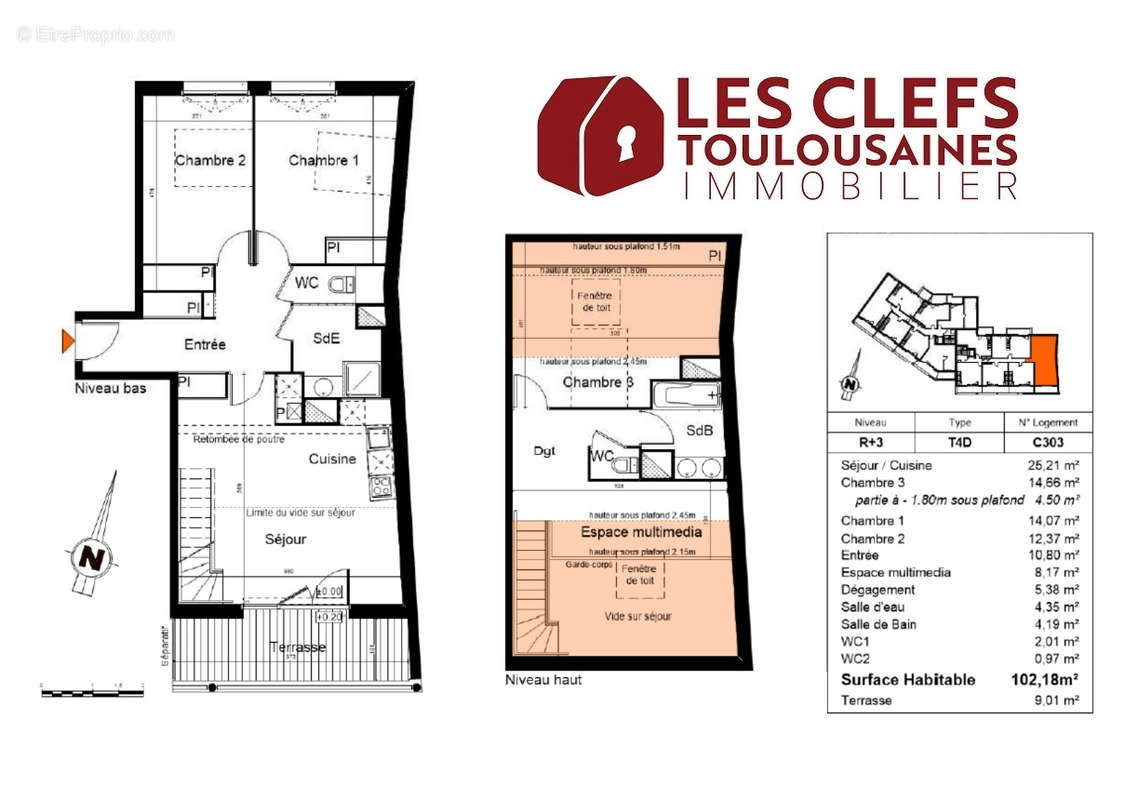 Appartement à CASTANET-TOLOSAN
