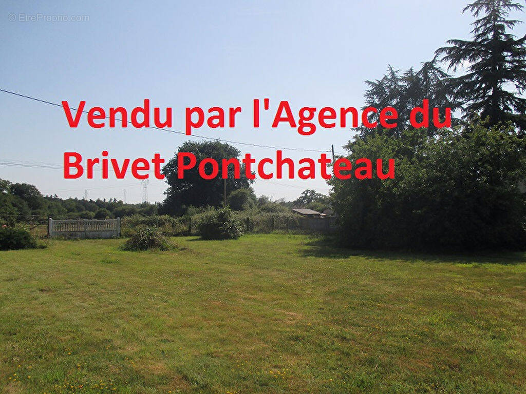 Terrain à PONTCHATEAU