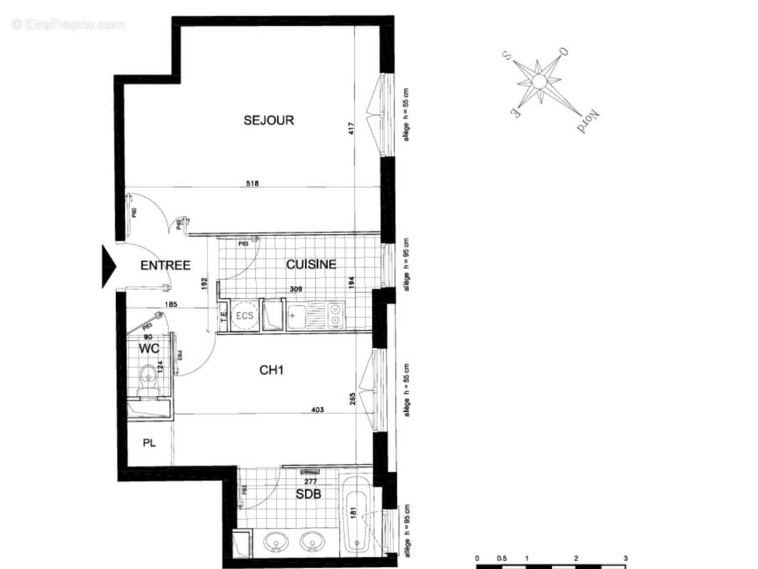 Appartement à VERSAILLES