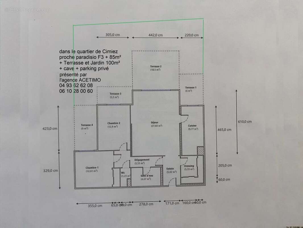 Appartement à NICE
