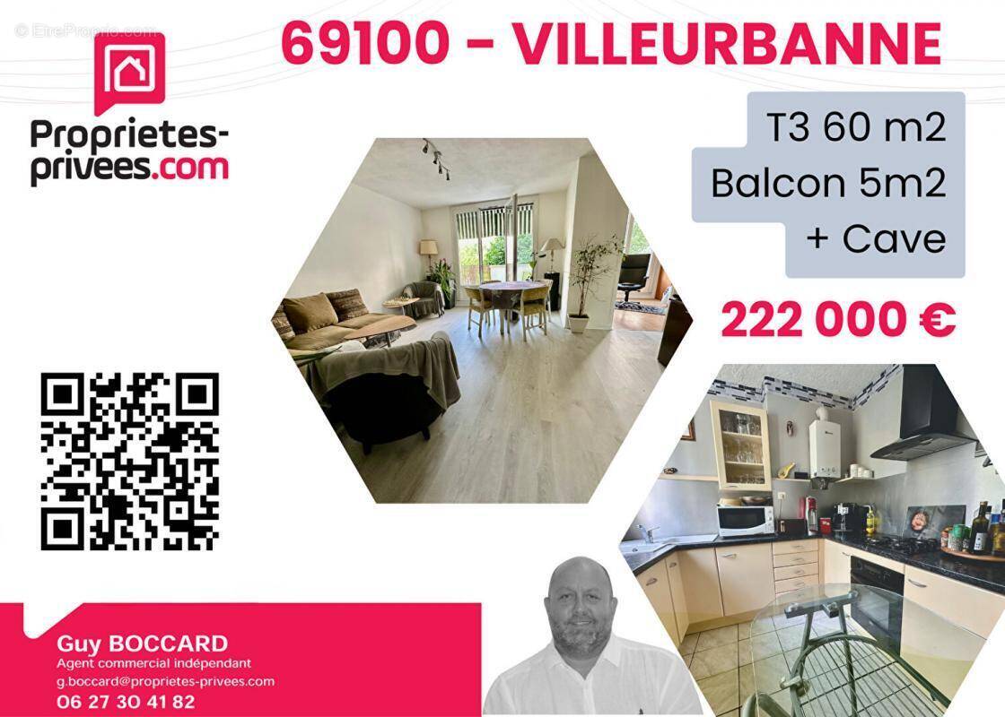 Appartement à VILLEURBANNE
