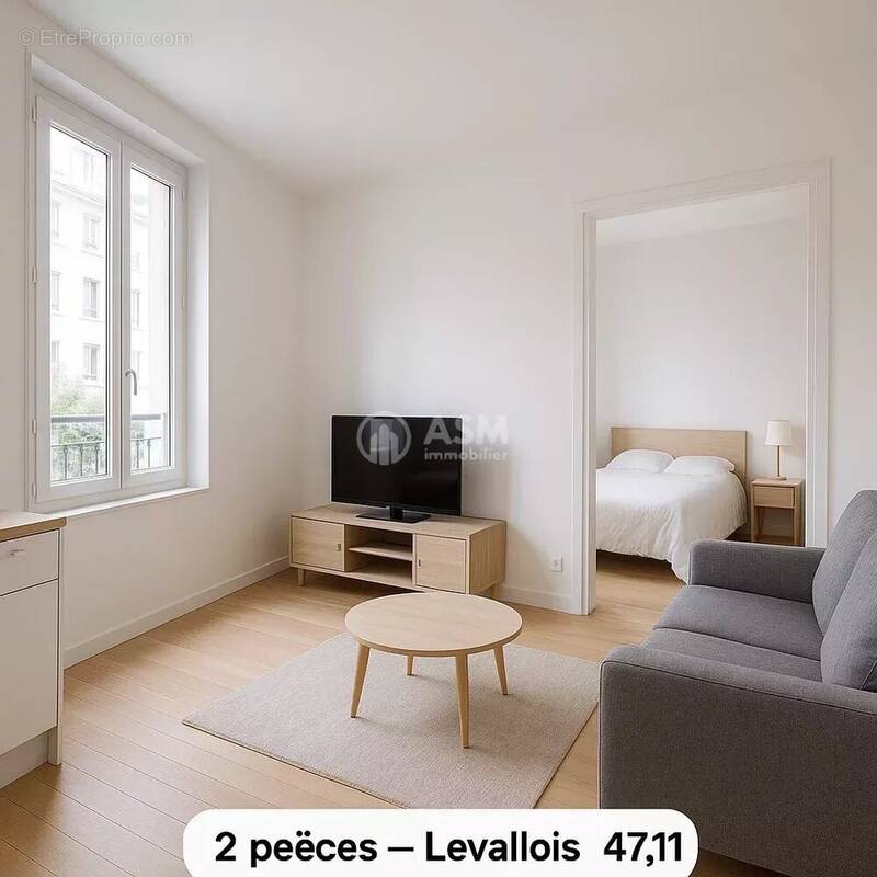 Appartement à LEVALLOIS-PERRET