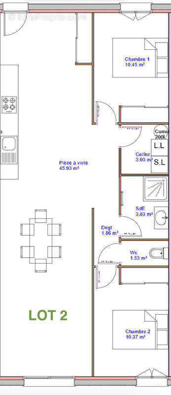 Maison à MEDIS