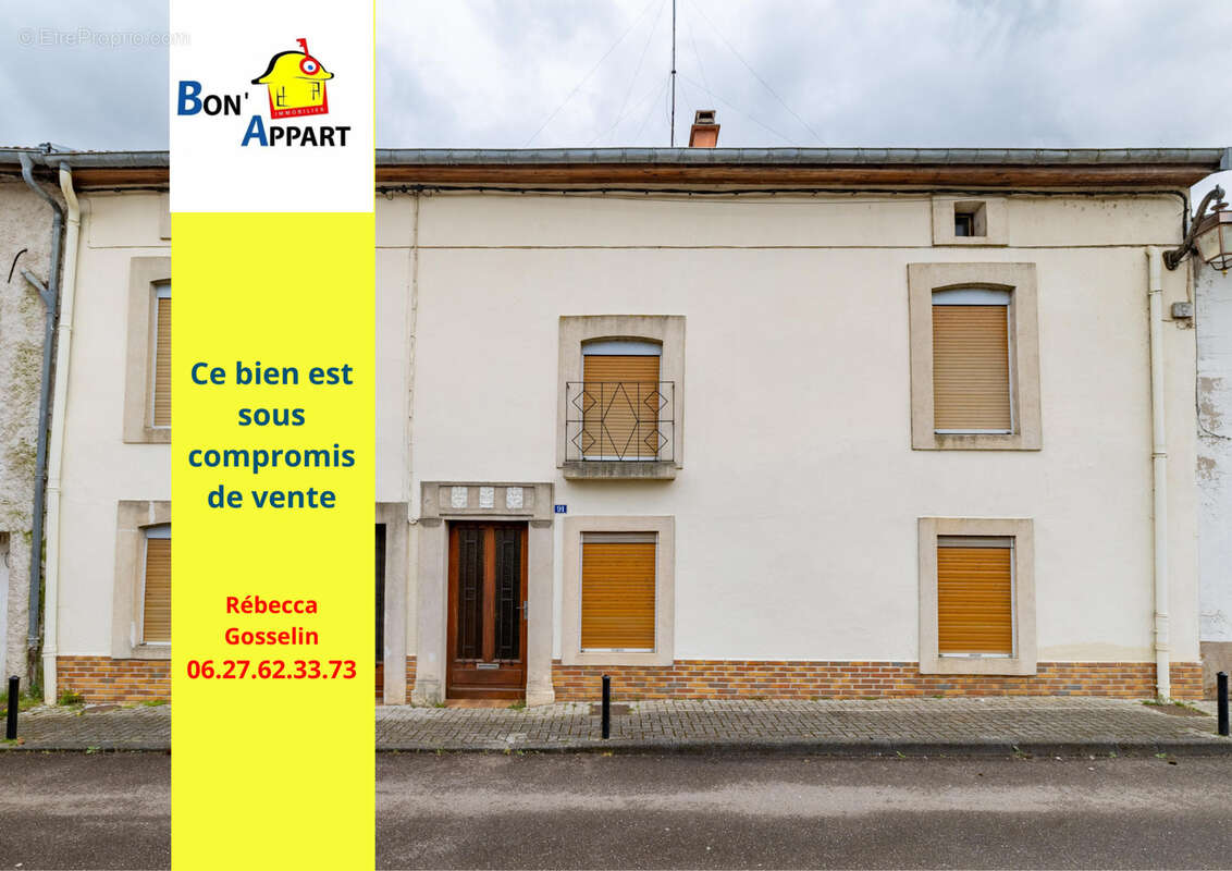 Maison à MOINEVILLE