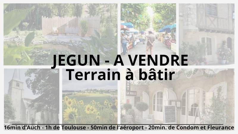 Terrain à JEGUN