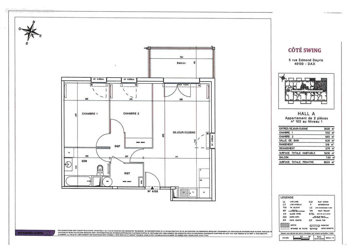 Appartement à DAX