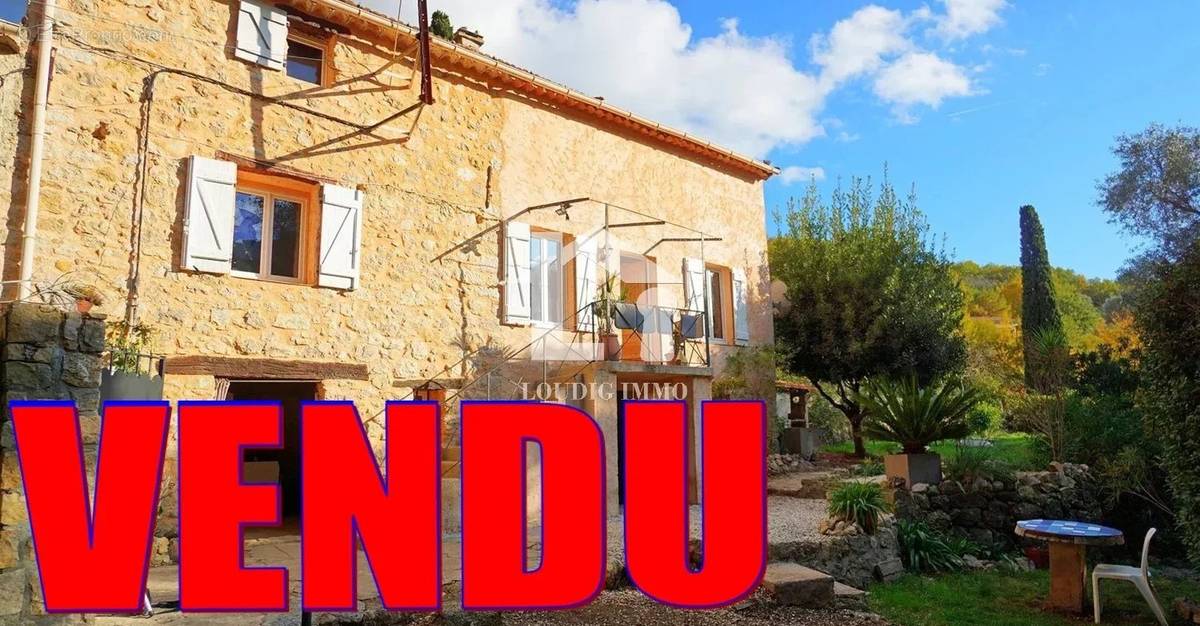Maison à TOURRETTES-SUR-LOUP