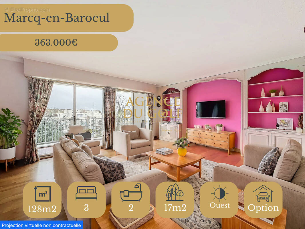 Appartement à MARCQ-EN-BAROEUL